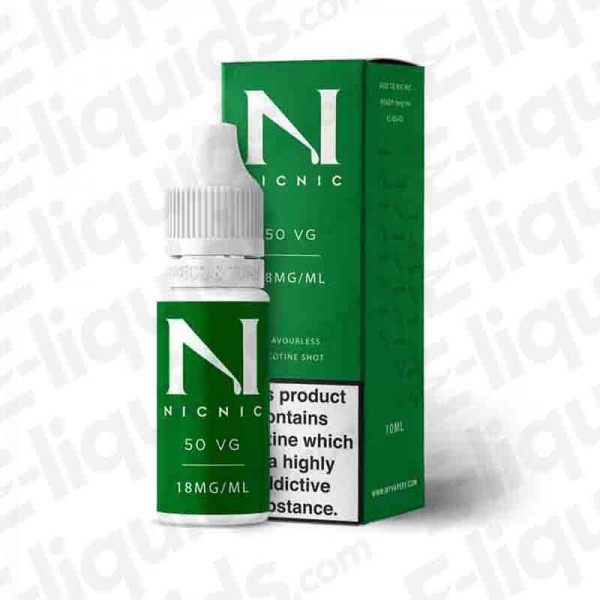 18mg Low VG Nicotine Shot Nic Nic