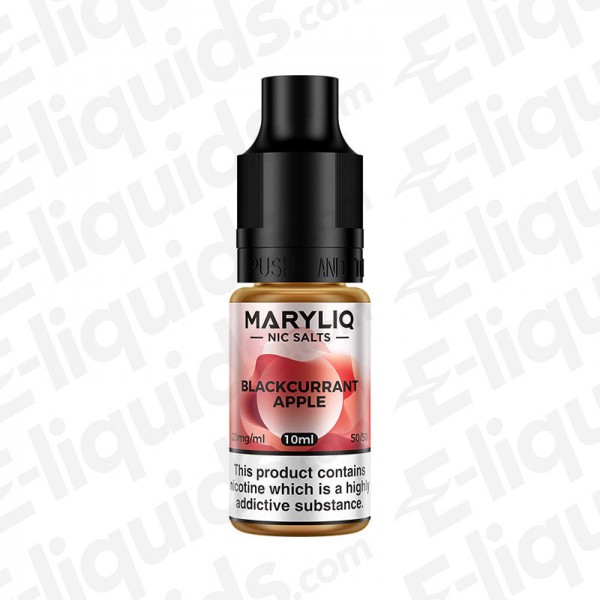 Blackcurrant Apple Nic Salt E-liquid by Maryliq