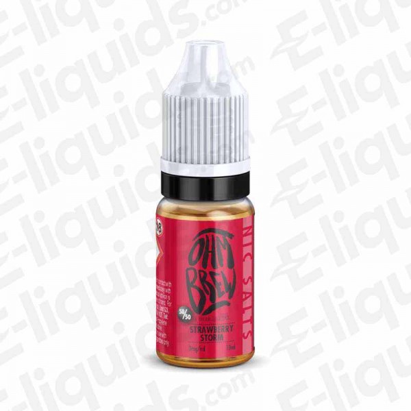 Ohm Brew Nic Salt - Strawberry storm | UK e-liquid...