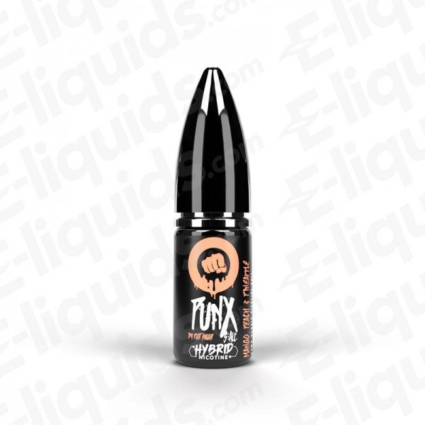 Mango, Peach & Pineapple Punx Hybrid Salt E-liquid by Riot Squad