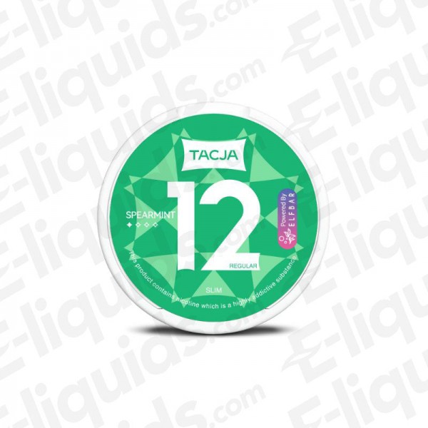 Elf Bar TACJA Spearmint Nicotine Snus Pouches