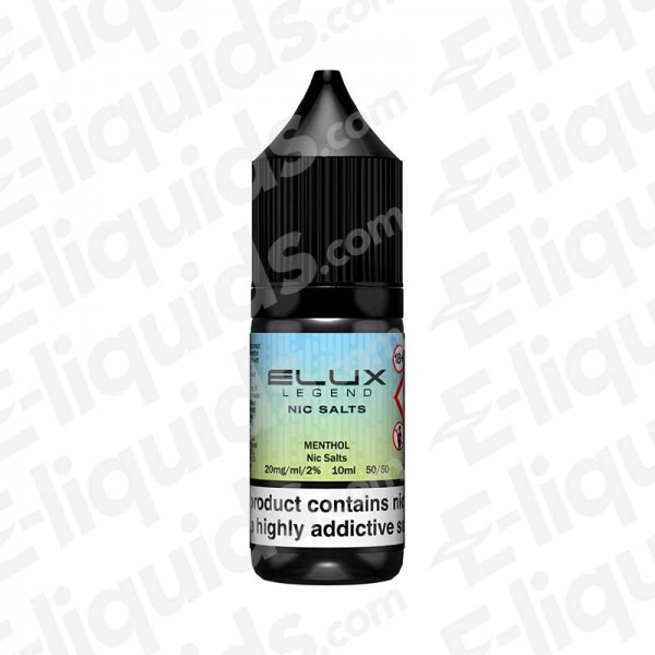 Menthol Nic Salt E-liquid by Elux Legend