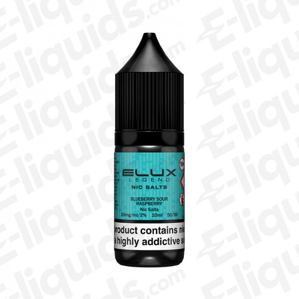 Blueberry Sour Raspberry Nic Salt E-liquid by Elux...