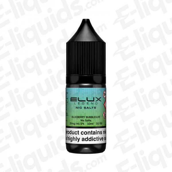 Blueberry Bubblegum Nic Salt E-liquid by Elux Lege...