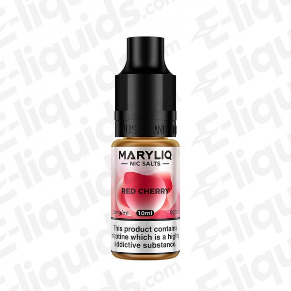 Red Cherry Nic Salt E-liquid by Maryliq