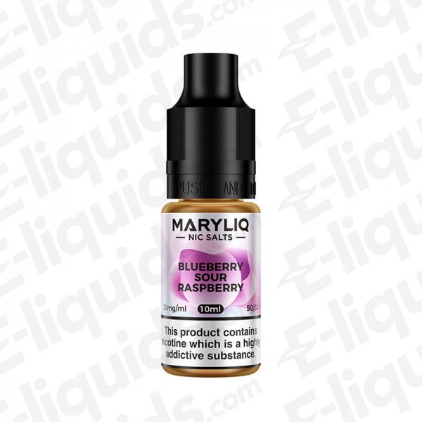 Blueberry Sour Raspberry Nic Salt E-liquid by Mary...