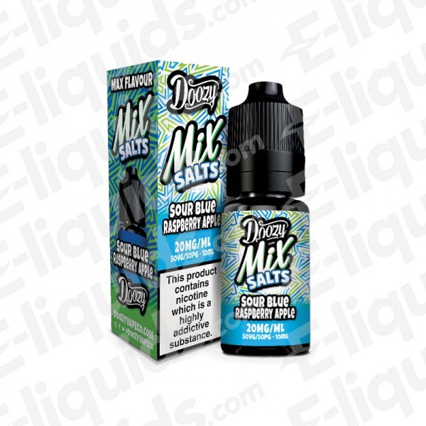 Sour Blue Raspberry Apple Nic Salt E-liquid by Doo...