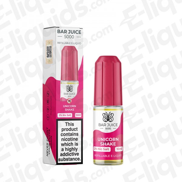 Unicorn Shake Nic Salt E-liquid by Bar Juice 5000