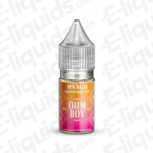 Mango Raspberry Ice Nic Salt E-liquid by Ohm Boy S...
