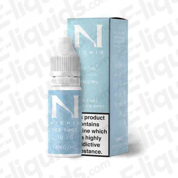18mg Ice Nicotine Shot by Nic Nic