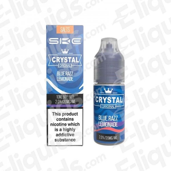 Blue Razz Lemonade Nic Salt Eliquid by SKE Crystal