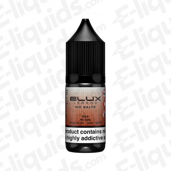 Cola Nic Salt E-liquid by Elux Legend