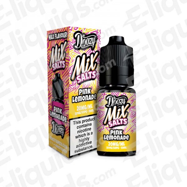 Pink Lemonade Nic Salt E-liquid by Doozy Mix