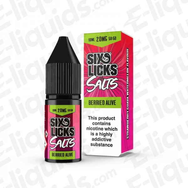 Berried Alive Nic Salt E-liquid by Six Licks