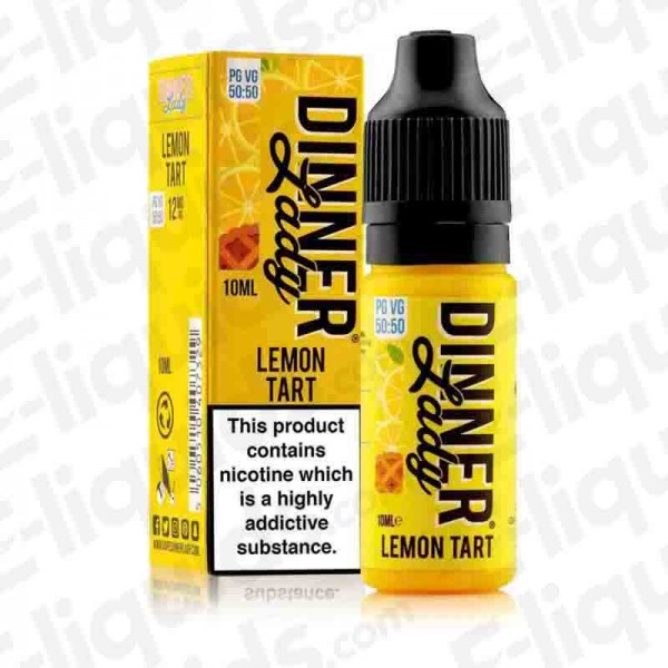 Dinner Lady 50/50 - Lemon Tart 10ml | Vapour liqui...
