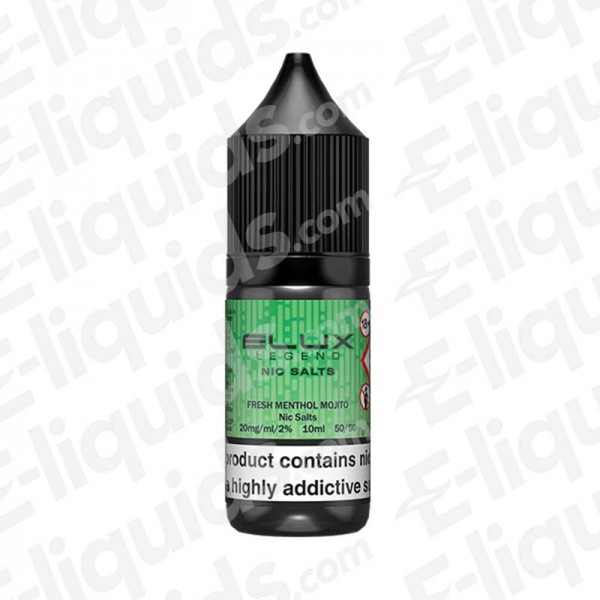 Fresh Menthol Mojito Nic Salt E-liquid by Elux Leg...
