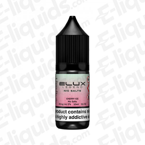 Cherry Ice Nic Salt E-liquid by Elux Legend