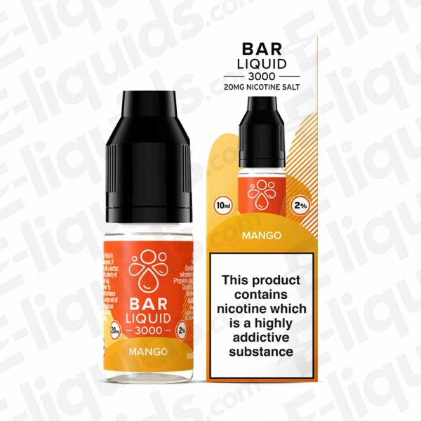 Mango Nic Salt E-liquid by Bar Liquid 3000