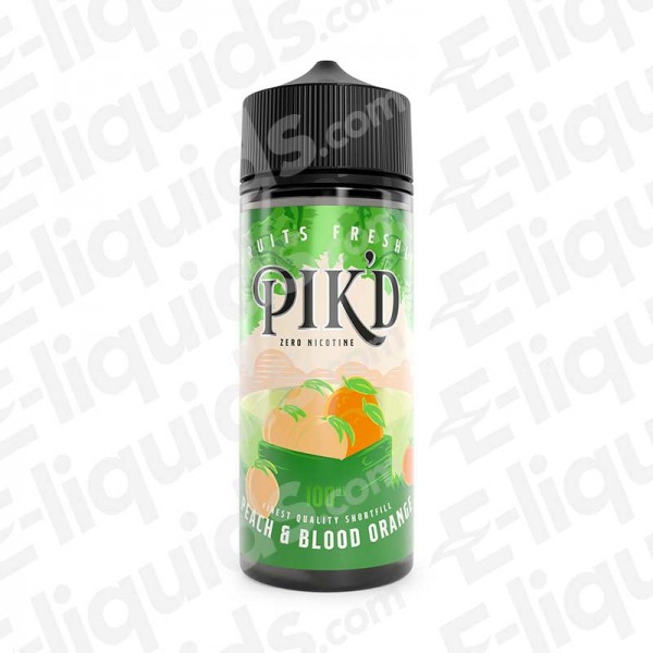 Peach and Blood Orange Shortfill E-liquid by Pik&#...