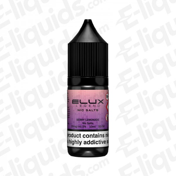 Berry Lemonade Nic Salt E-liquid by Elux Legend