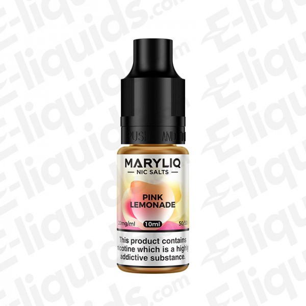 Pink Lemonade Nic Salt E-liquid by Maryliq