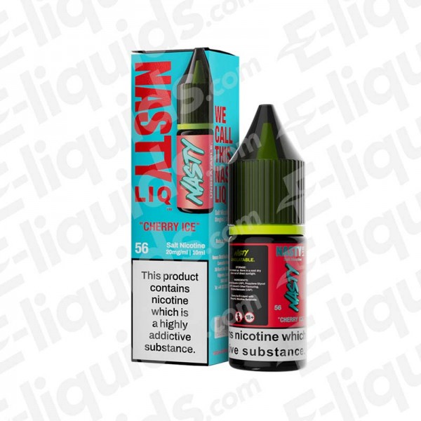 Cherry Ice Nic Salt E-liquid by Nasty
