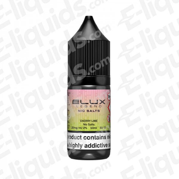 Cherry Lime Nic Salt E-liquid by Elux Legend