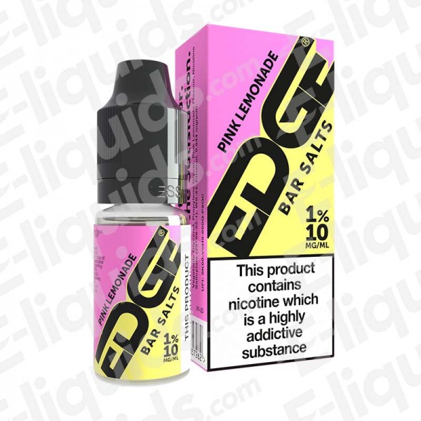 Pink Lemonade Nic Salt E-liquid by Edge Bar Salts
