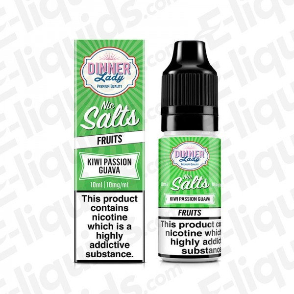 Kiwi Passion Guava Nic Salt E-liquid by Dinner Lad...