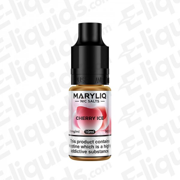 Cherry Ice Nic Salt E-liquid by Maryliq
