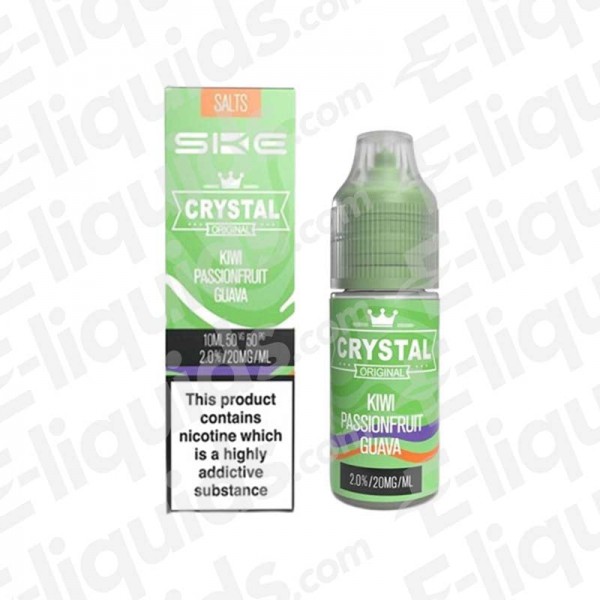 Kiwi Passionfruit Guava Nic Salt Eliquid by SKE Cr...