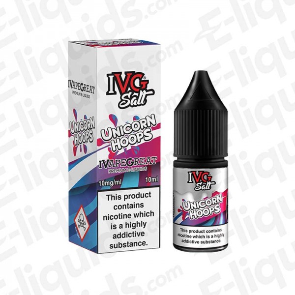 Unicorn Hoops Nic Salt E-liquid by IVG
