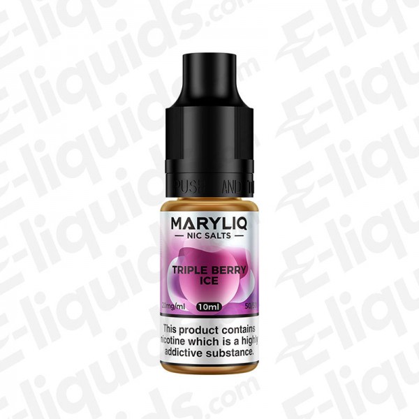 Triple Berry Ice Nic Salt E-liquid by Maryliq