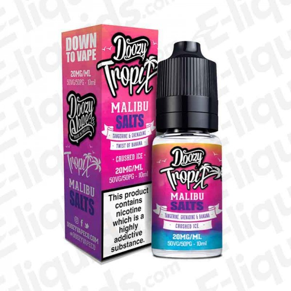 Tropix Malibu Nic Salt E-liquid by Doozy Vape Co