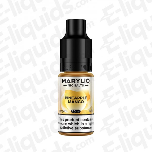 Pineapple Mango Nic Salt E-liquid by Maryliq
