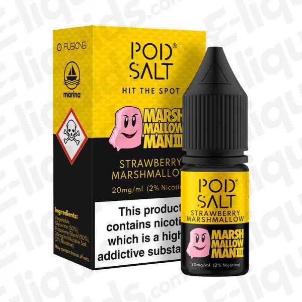 Marshmallow Man 3 Fusion Nic Salt E-liquid by Pod ...