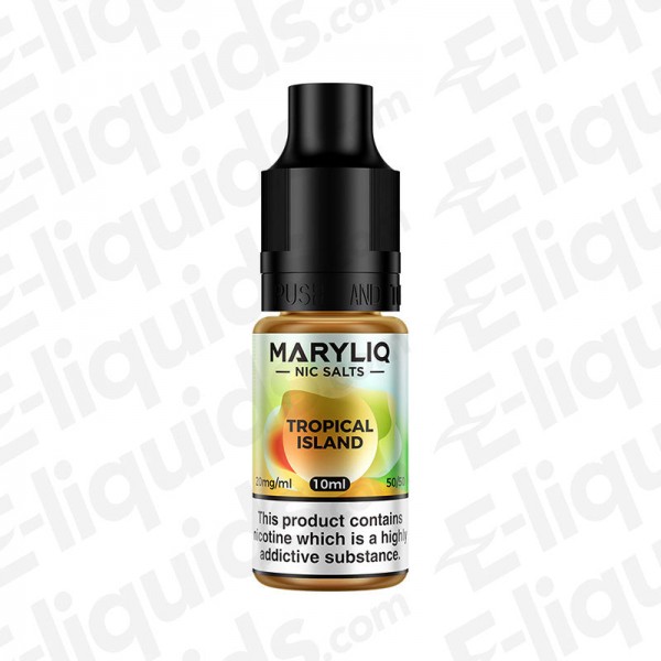 Tropical Island Nic Salt E-liquid by Maryliq