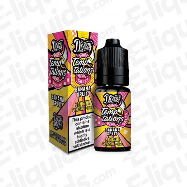 Banana Split Nic Salt E-liquid by Doozy Temptation...