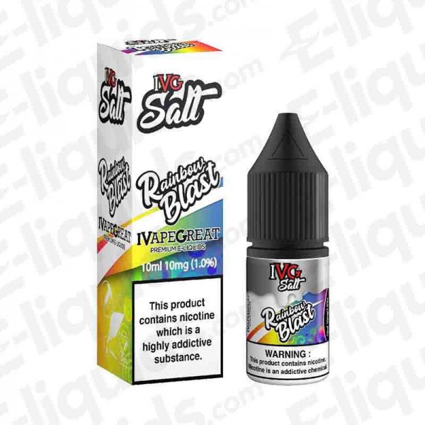 IVG SALTS - Rainbow Blast - 10mg | Buy e-liquids