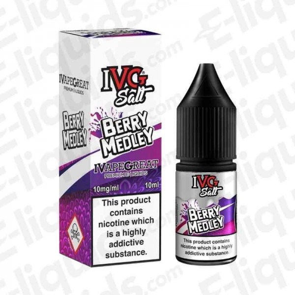 Berry Medley Nic Salt E-liquid by IVG