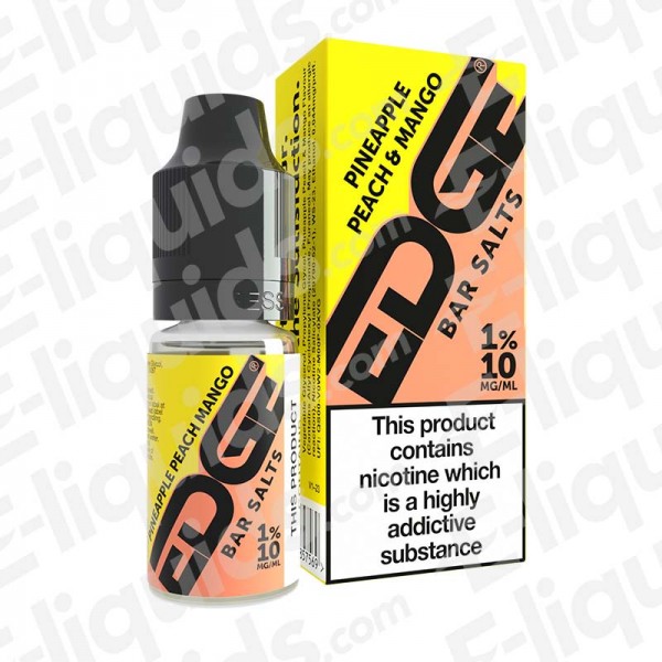 Pineapple Peach Mango Nic Salt E-liquid by Edge Ba...