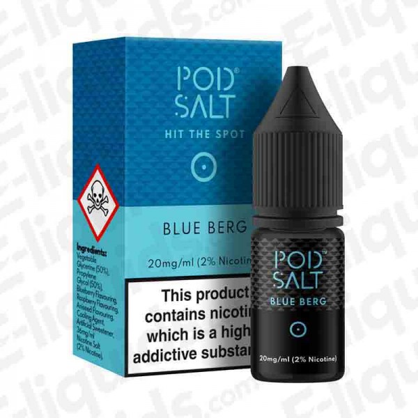 Blue Berg Nic Salt E-liquid by Pod Salt