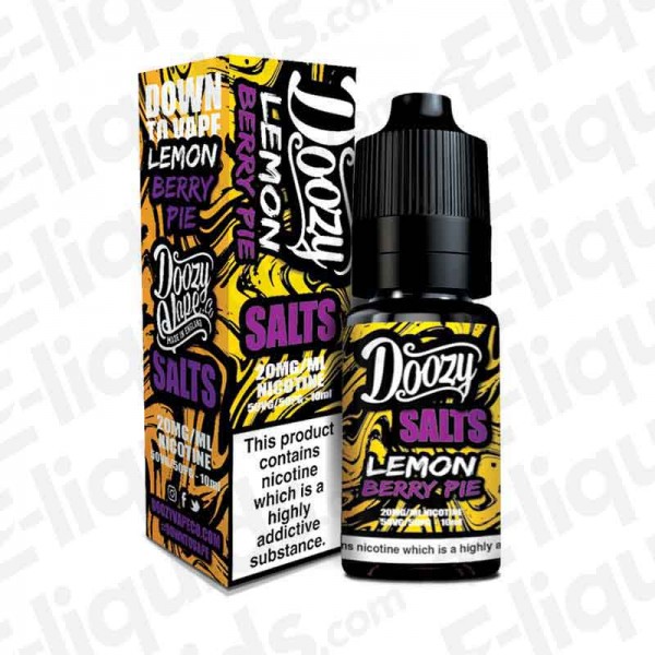 Lemon Berry Pie Nic Salt E-liquid by Doozy Vape Co