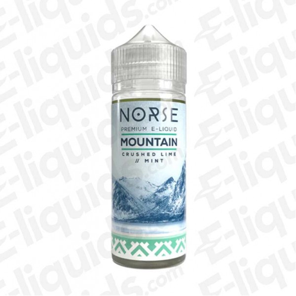 Crushed Lime & Mint Shortfill E-liquid by Norse