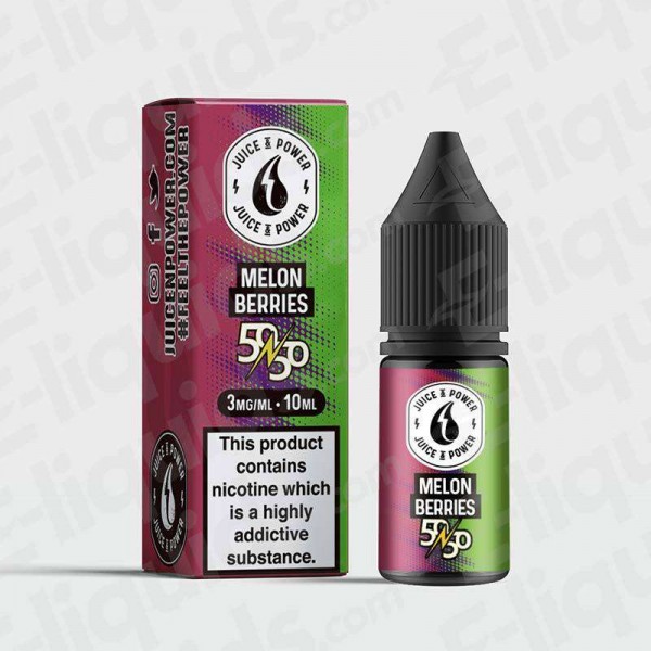 Melon Berries 50/50 E-liquid by Juice N Power