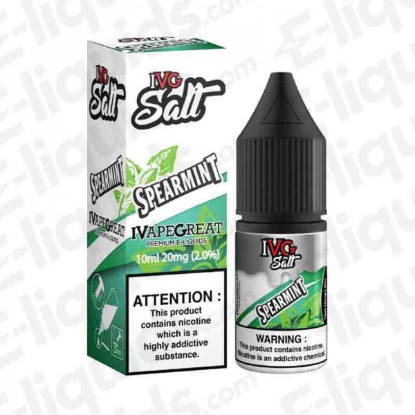 IVG SALTS - Spearmint - 10mg | Buy e-liquids | Vap...