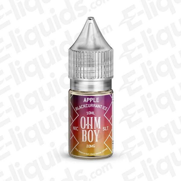 Apple Blackcurrant Ice Nic Salt E-liquid by Ohm Bo...