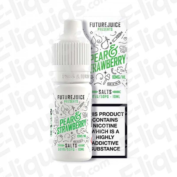 Pear and Strawberry Nic Salt E-liquid by Future Ju...