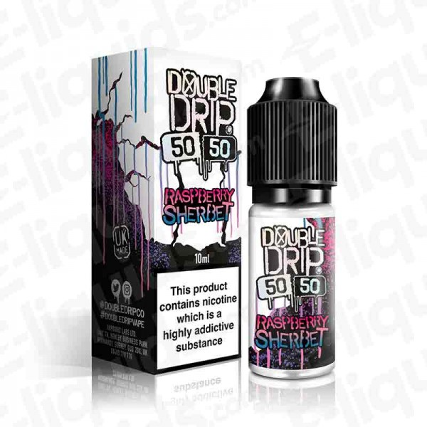 Raspberry Sherbet by Double Drip - 10ml - 50/50 | ...