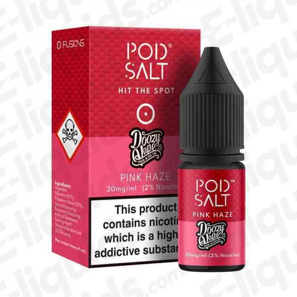 Pink Haze Fusion Nic Salt E-liquid by Pod Salt